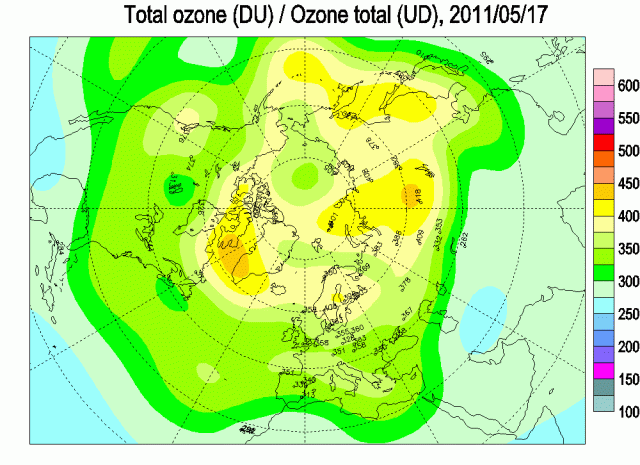 Ozone Total NP 17 May 2011
