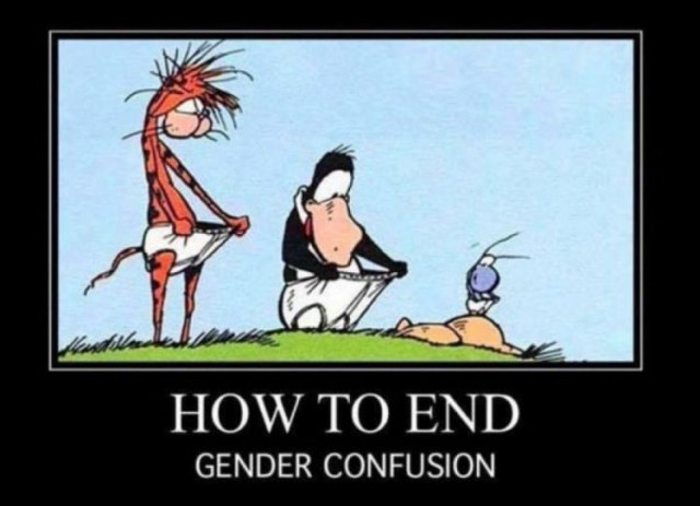 How to end gender confusion
